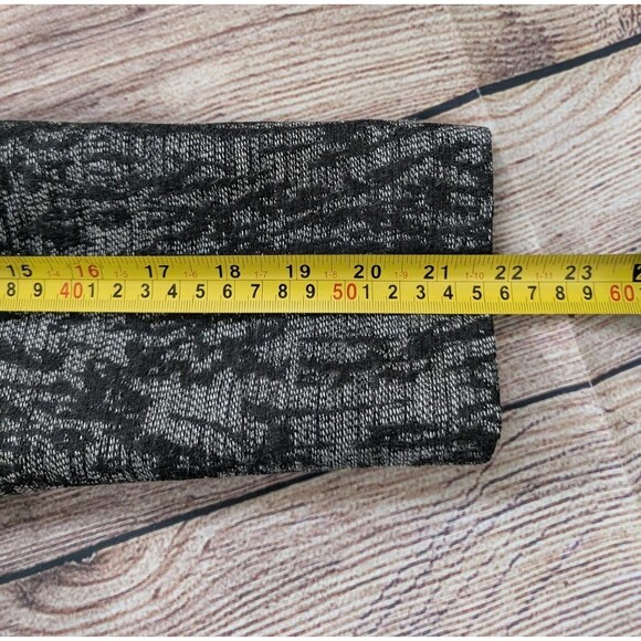 Coldwater Creek Suit Jacket Women's Size P8 Black Marbled 1 Button Lined Pockets - Picture 8 of 16